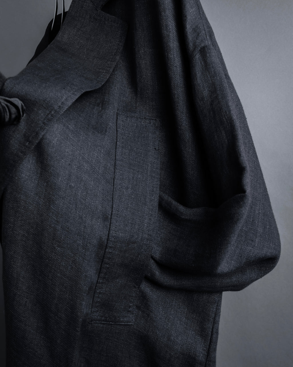 "Max Mara Studio" Straight fitting single-piece long coat