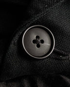 "HERMES" 90's Elegantly relaxed cotton linen tailored jacket