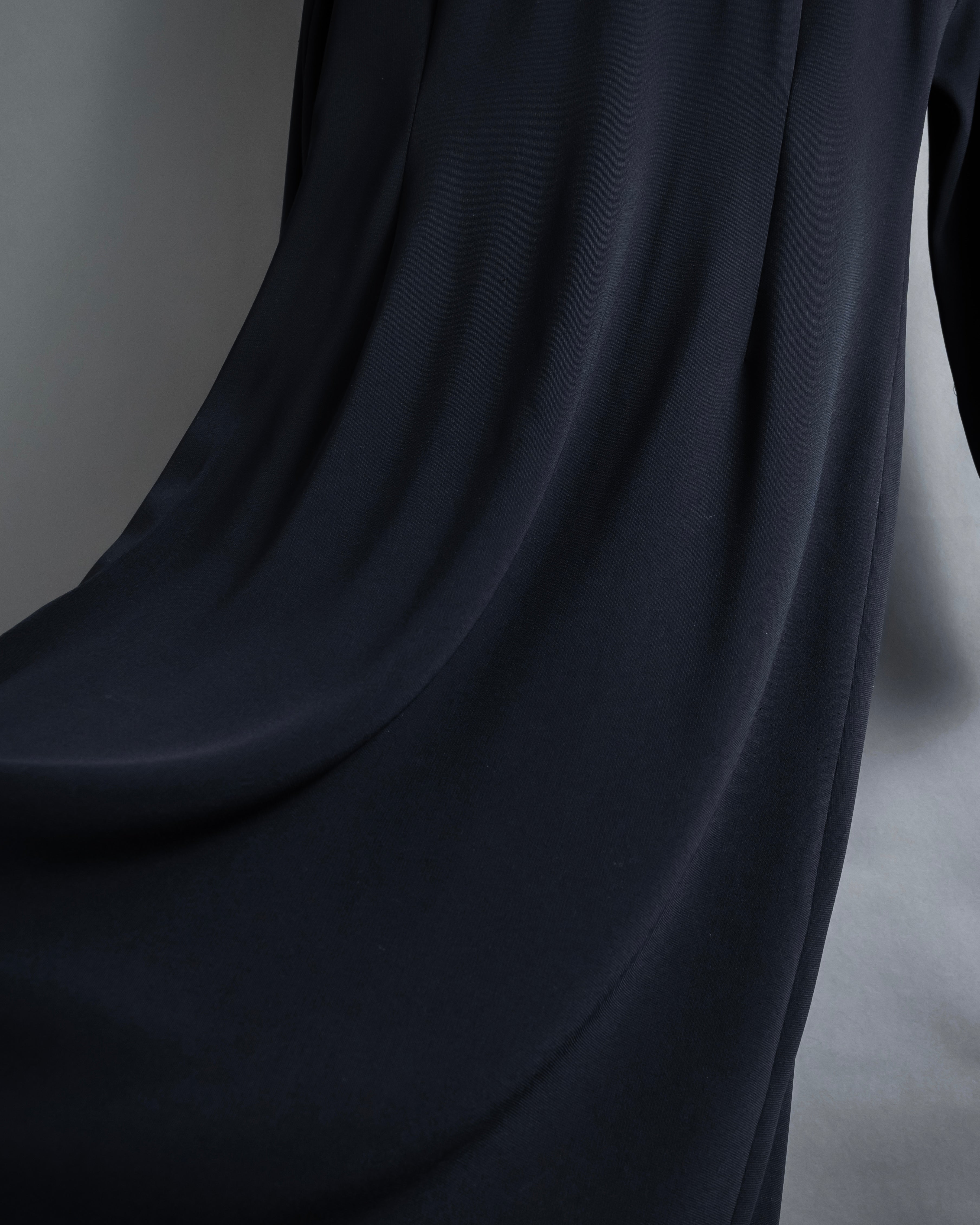 "Max Mara" 90's Refined design long shirt dress