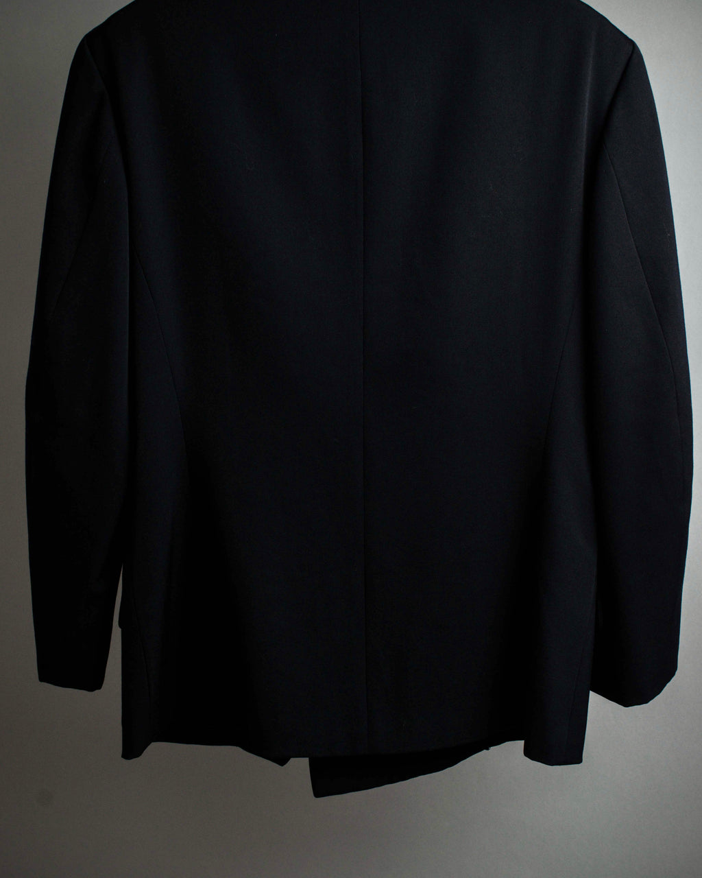 "Y's" 94AW sharp lapel cut design double-breasted jacket