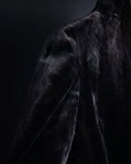 -SPECIAL- “VALENTINO” 1988–1992 SAGA Mink Shawl Collar Coat