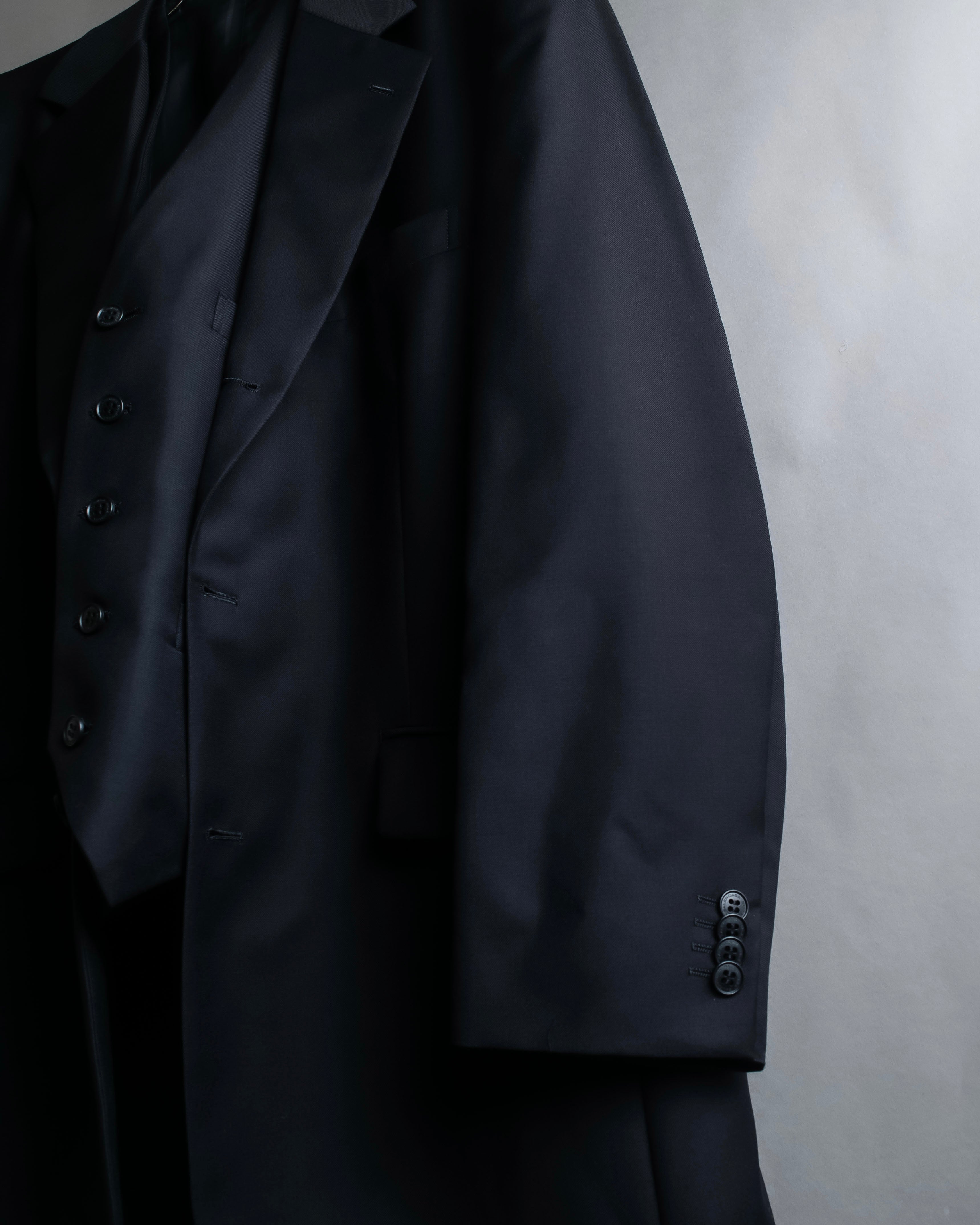 "BALENCIAGA" Taylor & Lodge tailoring wool three-piece set