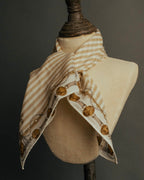 “FENDI” Late 80’s-90’s chain motif gauze scarf