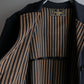 "FENDI" Pecan pattern design mid length stand up collar coat