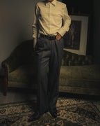 –SPECIAL– "Christian Dior" 80's-90's Classically tailored wool two-piece suit