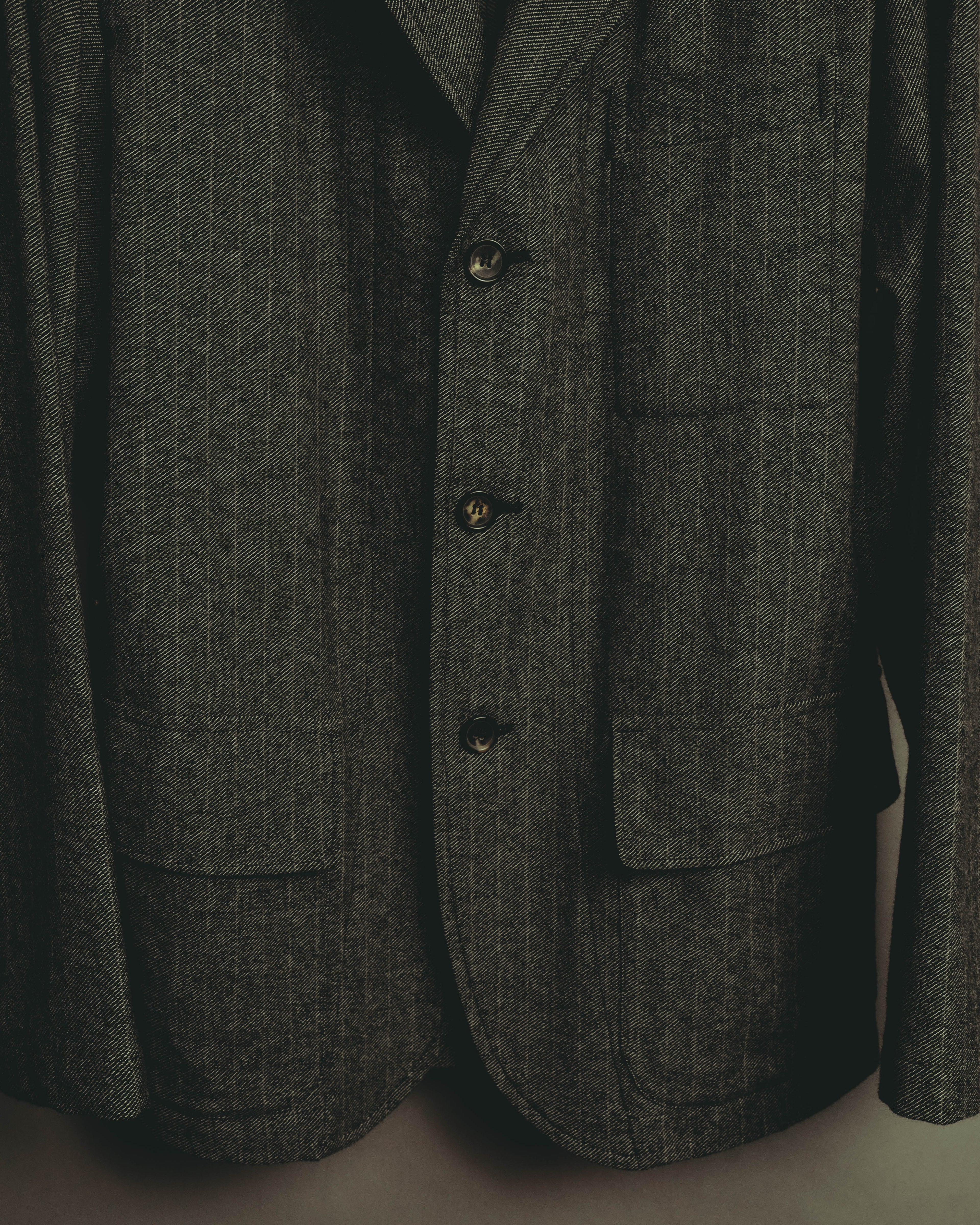 “COMME des GARÇONS SHIRT” 2000's- layered pocket print tailored jacket