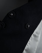 “KEITA MARUYAMA” Floral appliqué one-button chelsea coat