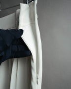 -MOOD MILLÉSIMES-  “BOSS” 20's elegant side slit wide trousers