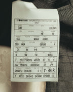 -SPECIAL- “GUCCI” 2019-2021 Glen check double-breasted wool suit