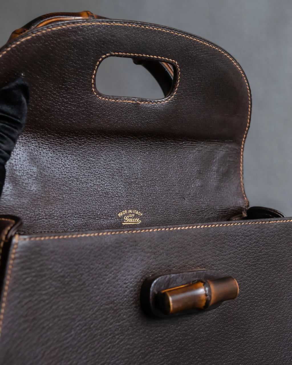 "GUCCI"「1947」 Bamboo handbag