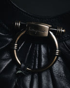 –SPECIAL– "Salvatore Ferragamo"
00’s Gancini gathered leather hobo bag