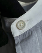 "MAISON MARGIELA" 21SS Long tail design band collar shirt