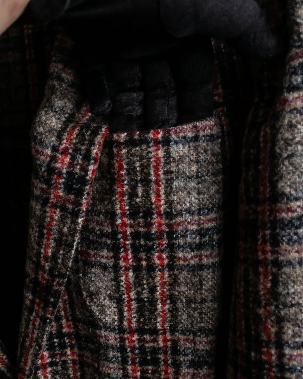 "Ernesto" Multicolor checked tailored jacket