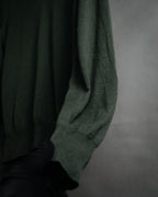 “GUCCI” Late 90’s-10’s Fine gauge v-neck knit