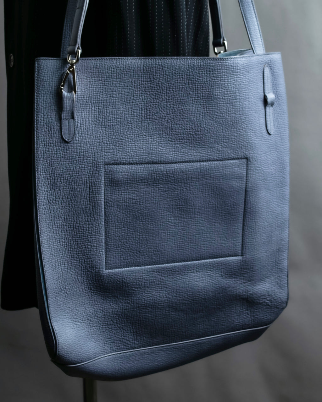 “JIL SANDER” beautiful sky blue leather shoulder bag