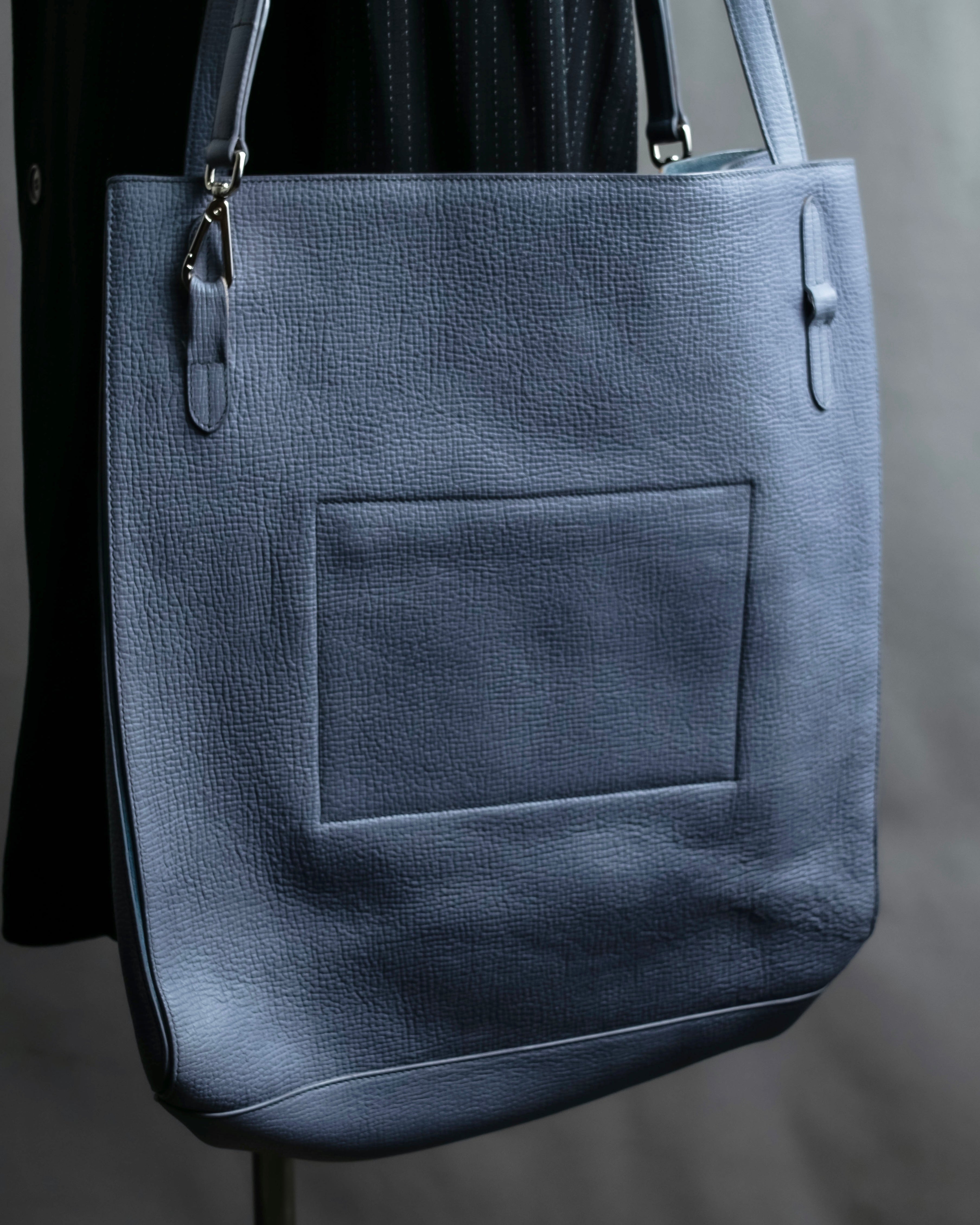 “JIL SANDER” beautiful sky blue leather shoulder bag