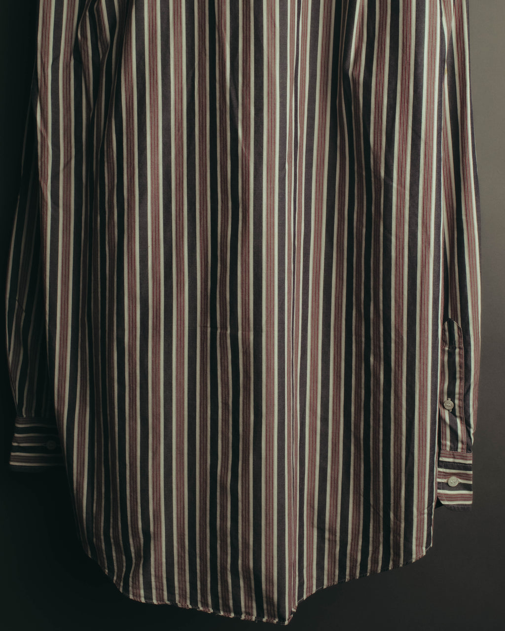 "GUCCI" 90's-00's Striped cotton button-down shirt
