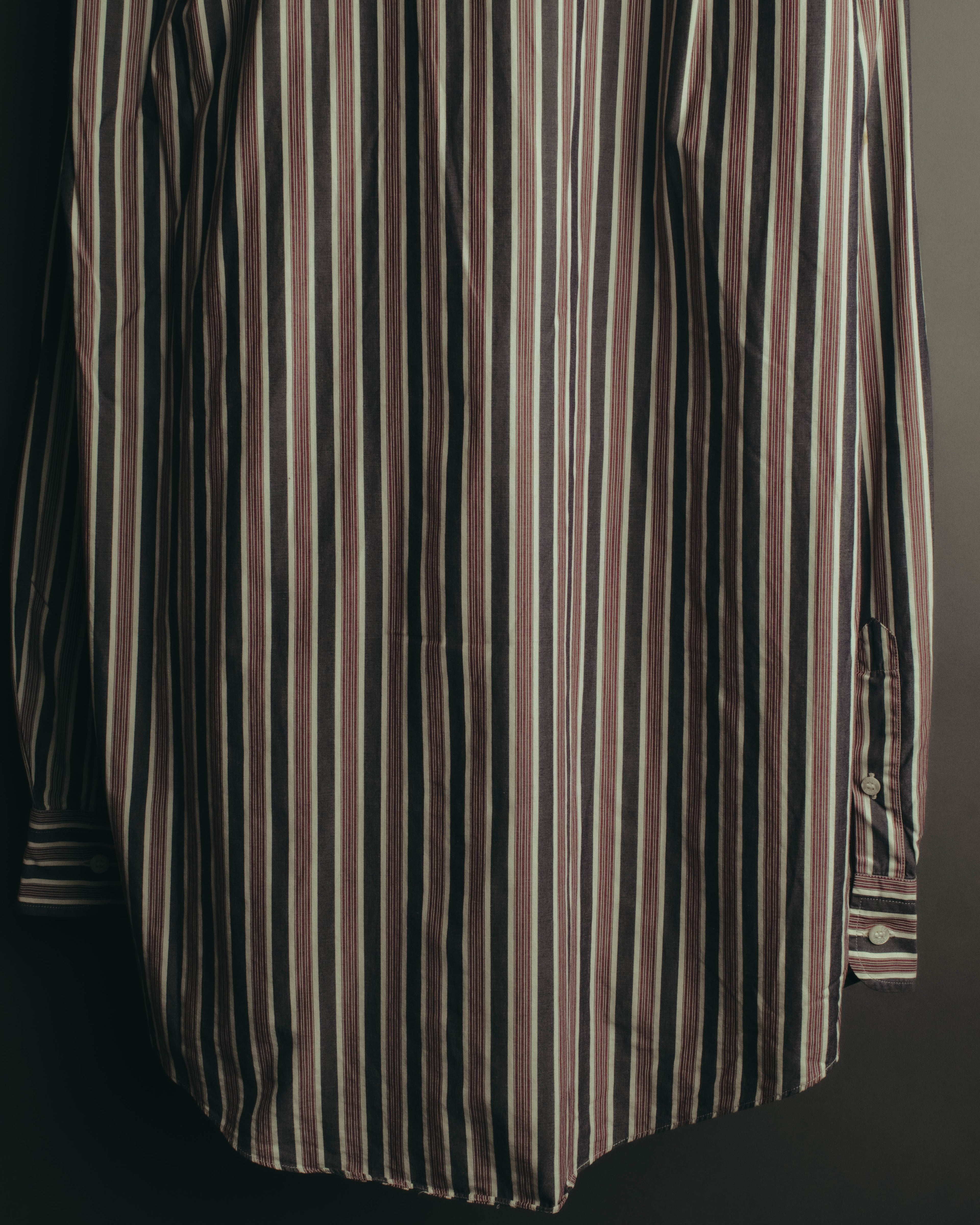 "GUCCI" 90's-00's Striped cotton button-down shirt