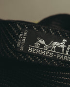 "Hermès" 00's-20's Refined silk knit tie