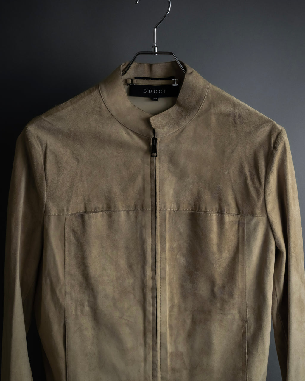 "GUCCI" Sand beige suede set up