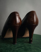 “GUCCI” 90’s-00’s patent leather horsebit pumps