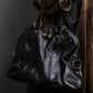 "YVES SAINT LAURENT" Muse to series metal design one handle bag