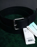 “COMME des GARCONS SHIRT” 00’s Minimal leather roller belt