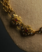 -SPECIAL- “CHANEL” 80’s-90’s ornate gold chain necklace
