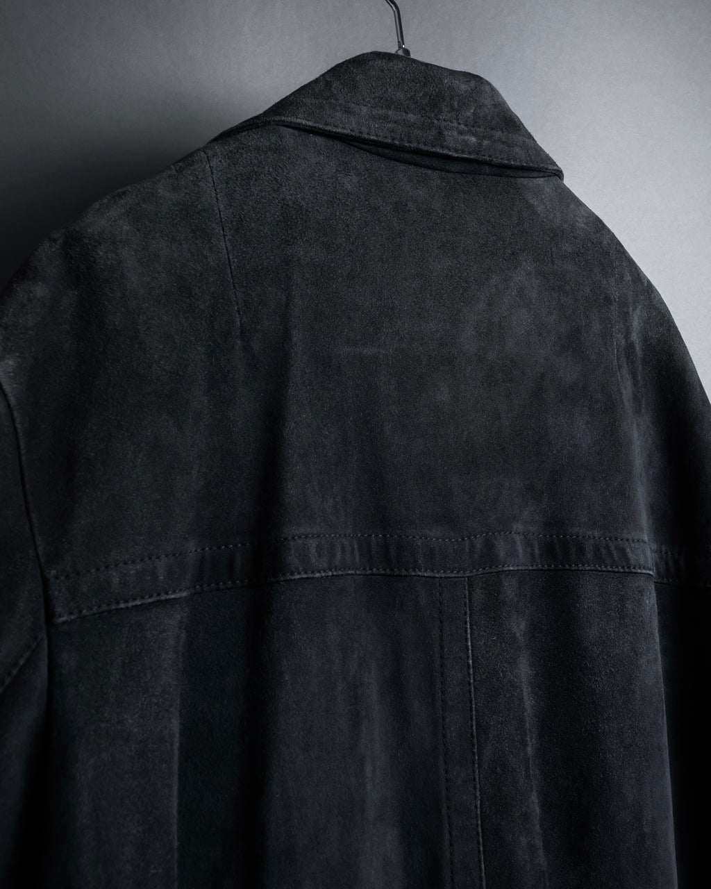 -SPECIAL- "GUCCI" 1998's-01's Tom Ford period beautiful faded suede long coat