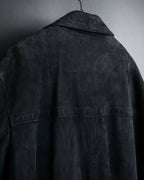 -SPECIAL- "GUCCI" 1998's-01's Tom Ford period beautiful faded suede long coat