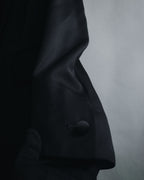 "Yves Saint Laurent" 2008AW Minimal sculpted wool jacket