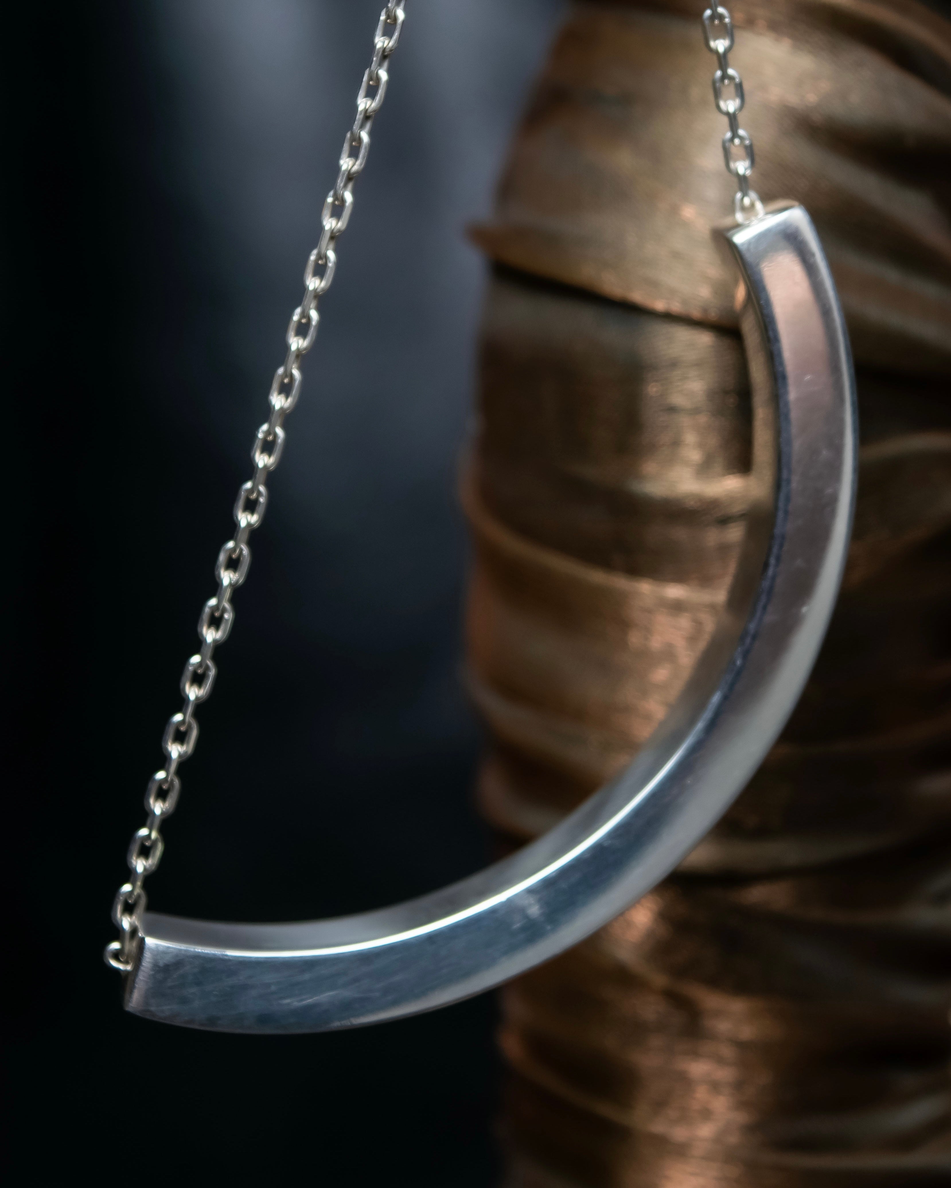 "GEORG JENSEN Aria" Round silver design bracelet