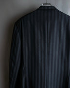 "GIANNI VERSACE" Striped classical tailored jacket