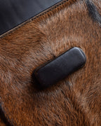 "GUCCI"「1947」 pony leather combination bamboo hand bag