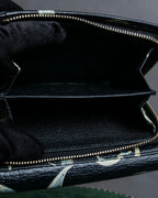 "MIU MIU" Crescent moon print compact wallet