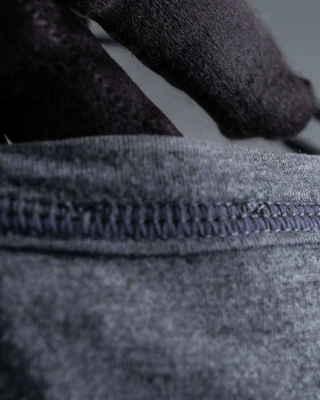 "DOLCE & GABBANA" Black and grey bicolor short sleeve T-shirt