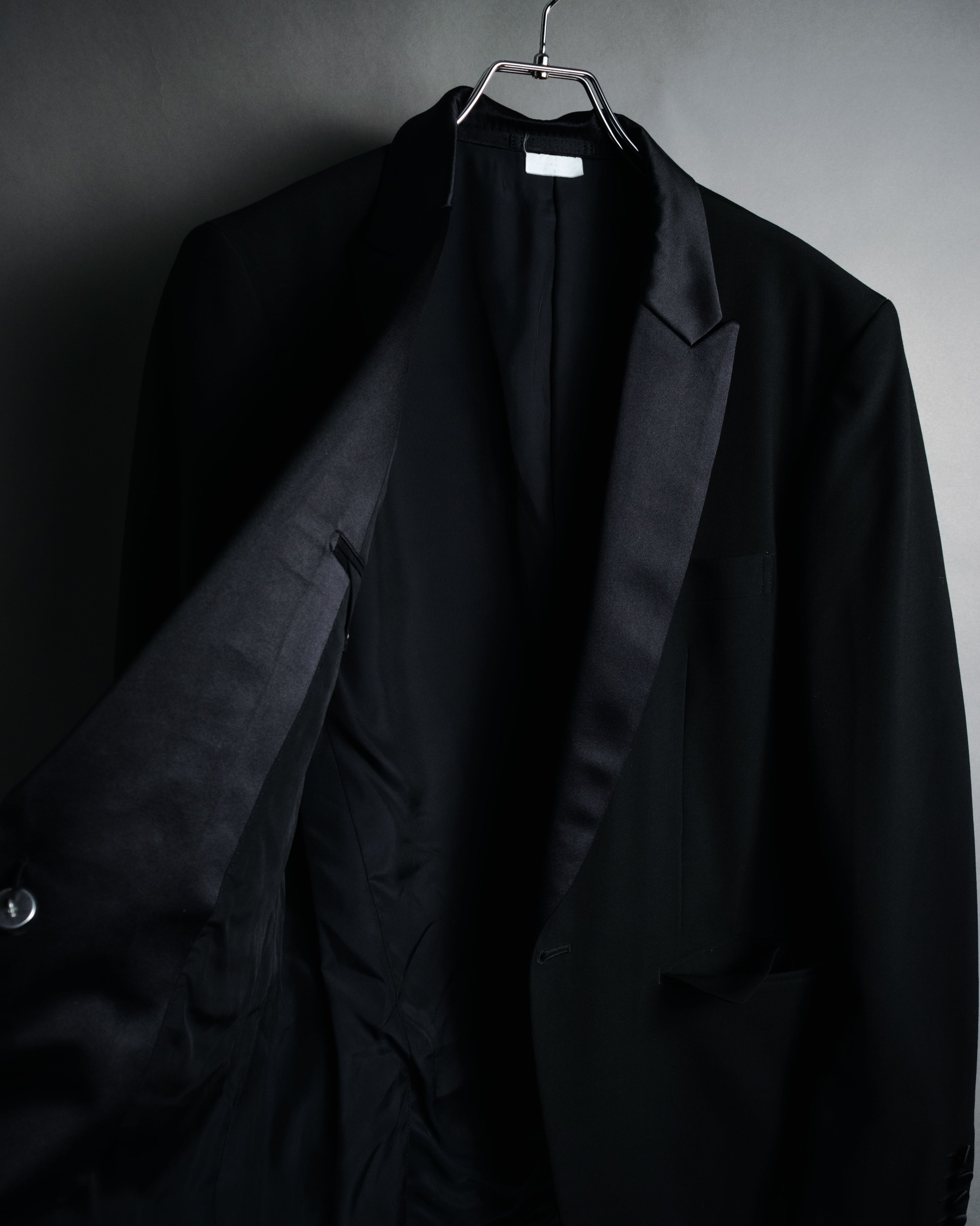 –SPECIAL– "COMME des GARÇONS HOMME DEUX" 2017-18’s Cashmere blend tuxedo peak lapel jacket