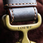 "LOEWE"  Leather suede design drawstring one shoulder bag