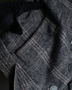 お取り置き分 "VALENTINO" Belted ruffle detail short jacket