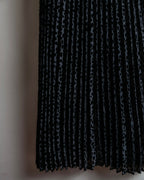 "EMPORIO ARMANI" Velvet dot beautiful pleated dress