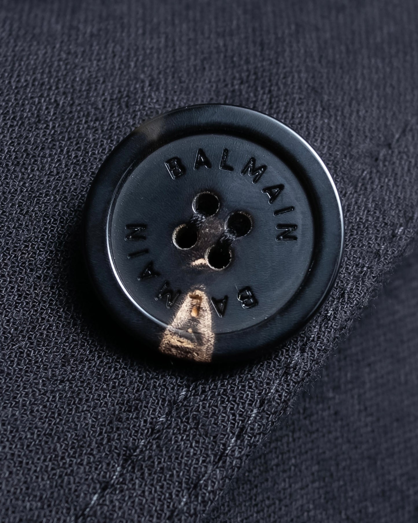 "BALMAIN" 22SS waist shape detail long tailored jacket