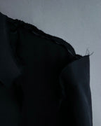 "B Yohji Yamamoto" Inside-out design super long shirt coat