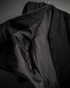 "ARMANI COLLEZIONI" Classic Italian tailoring stripe pattern set up