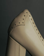 “Bottega Veneta” 2010’s Brogue platform heel loafers