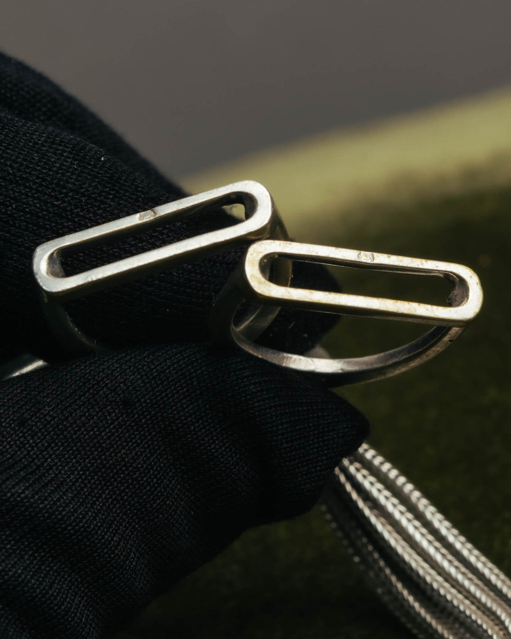 -SPECIAL- “HERMÈS” 70’s-90’s Étrier multi chain bracelet