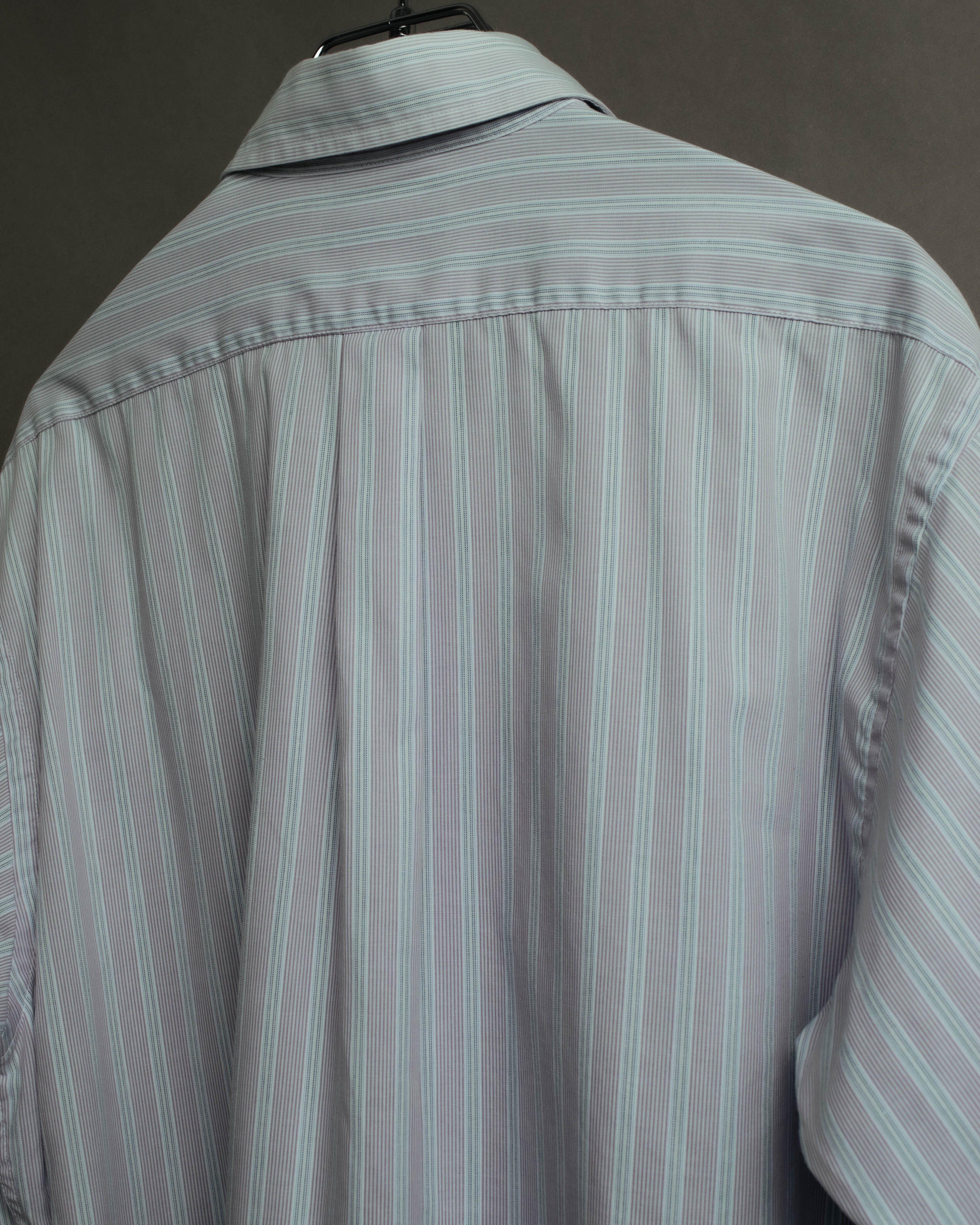 "Christian Dior" 80's-90's Relaxed striped long sleeve shirt
