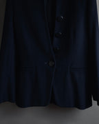 "Christian Dior" 90’s Stand-up collar shaped jacket