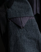 "COMME des GARCONS HOMME" 03SS fine all-over pattern cotton tailored jacket