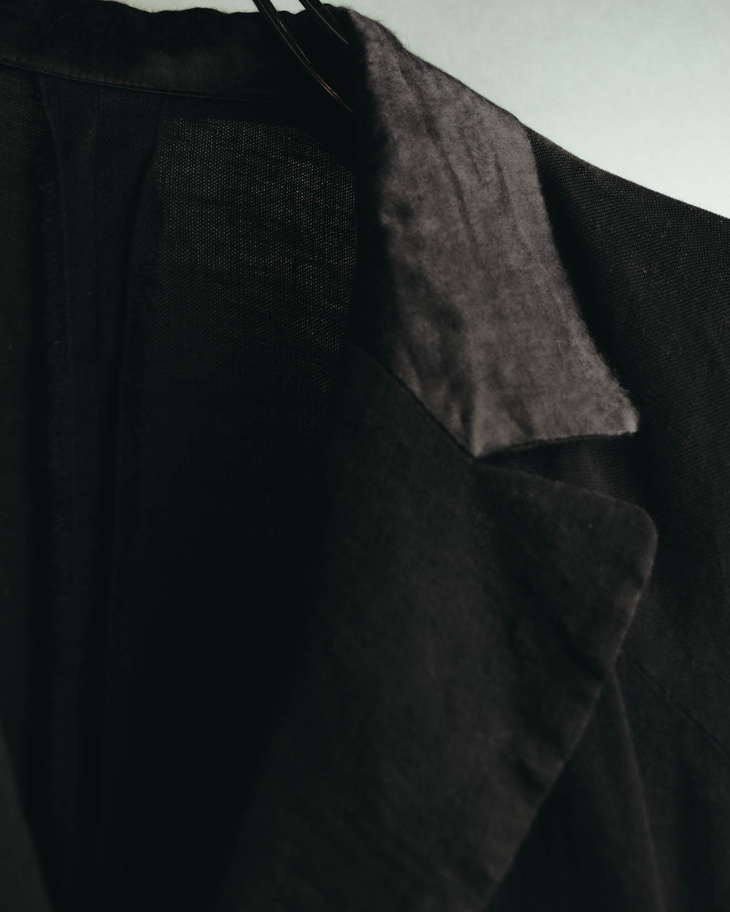 "i wish Y's bis" late 80's-90's Relaxed linen cotton long jacket