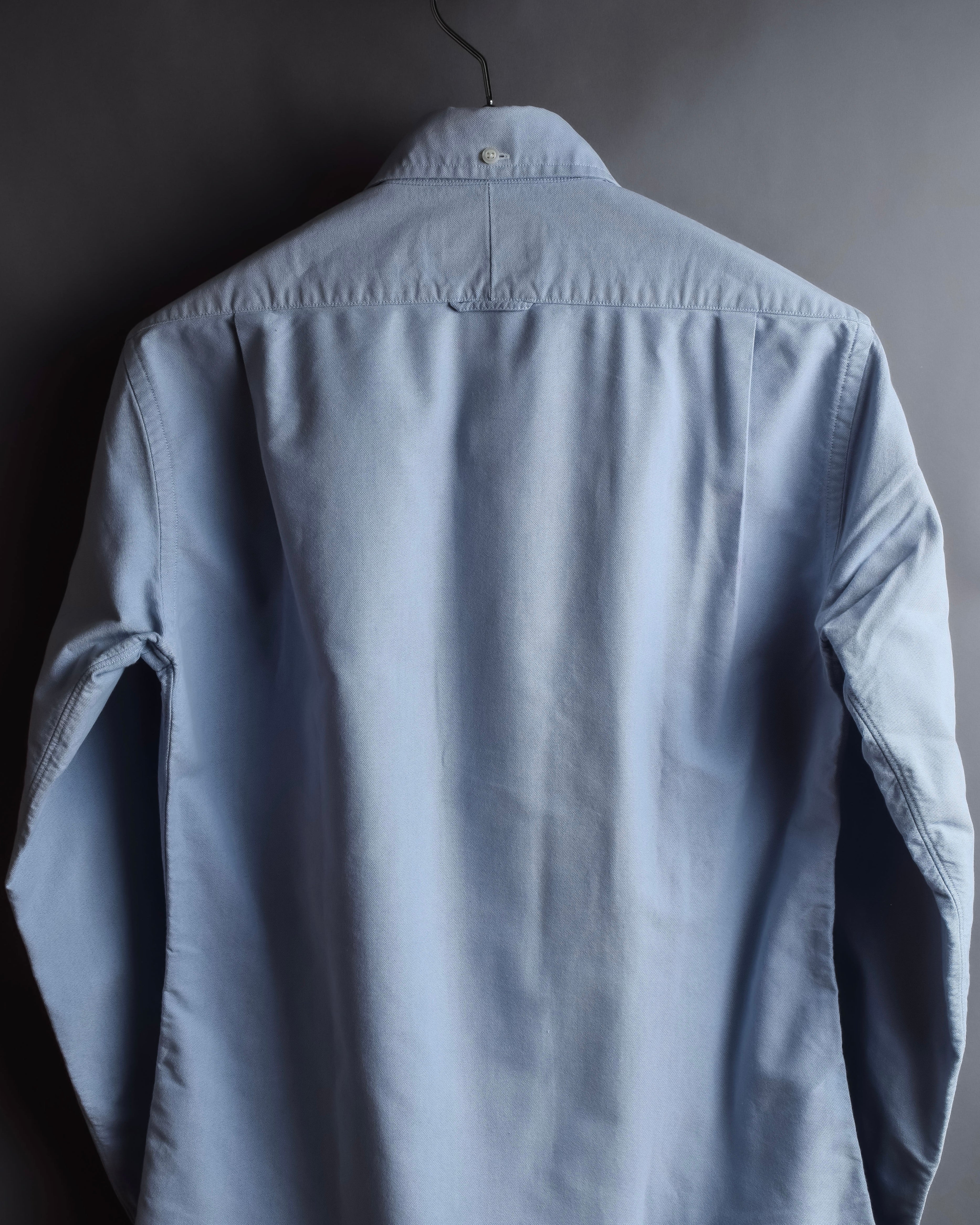 "THOM BROWNE" Hidden tricolor design cotton shirt